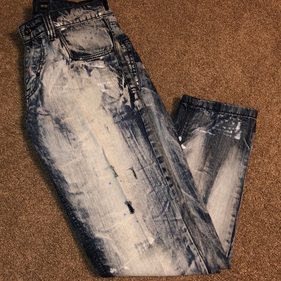 Stone-washed jeans - Picture 2 of 4